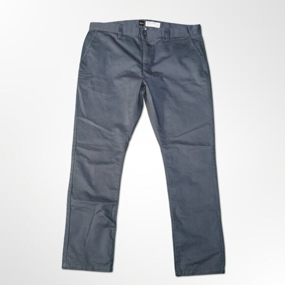 RVCA Weekender Chino Pants - Men's 38x32 Straight Slim Fit - Picture 1 of 2